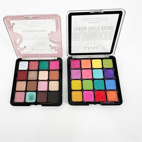 2 NYX Ultimate Eyeshadow Palettes - Bundle - Picture 2 of 7